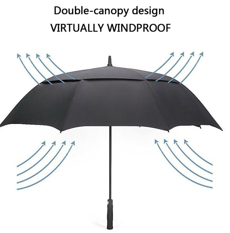 best golf umbrella double canopy