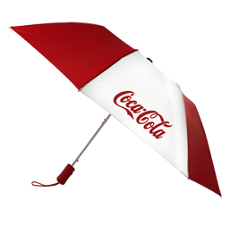Custom 2 folding promotional Rain Umbrellas