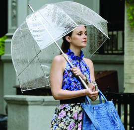 Gossip Girl Transparent Umbrella