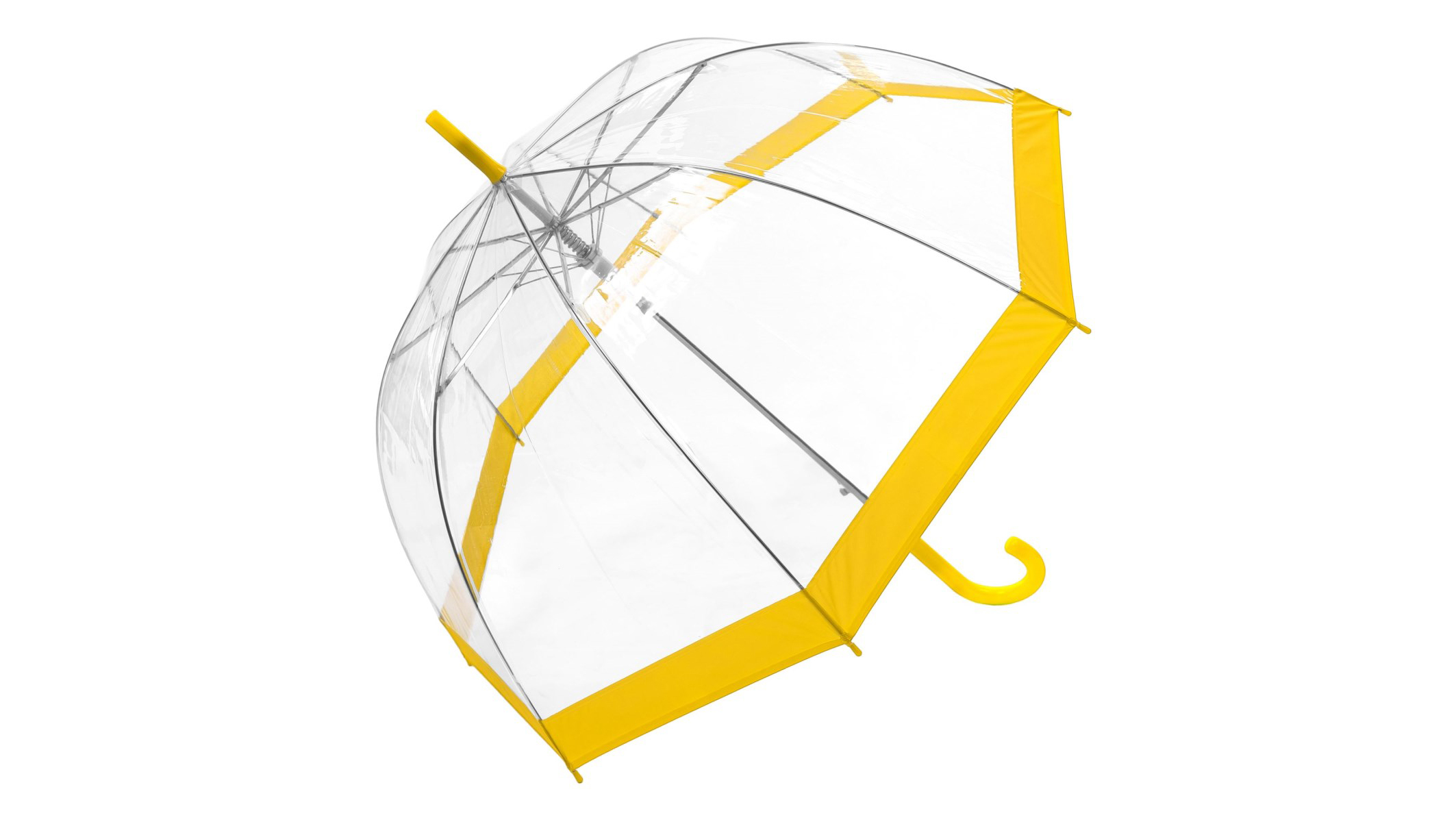 transparent with trim umbrella black trim wholesale