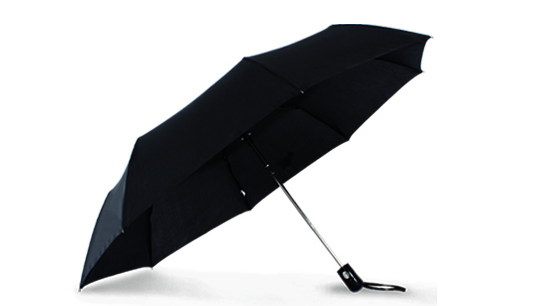 3 fold auto open black umbrella wholesale and supplier