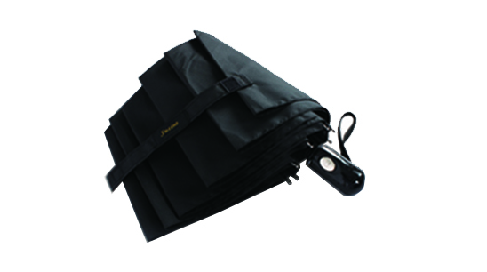 3 fold auto open black umbrella wholesale and supplier