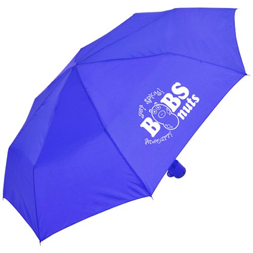 3 fold manual open bulk umbrellas with logo for promotion