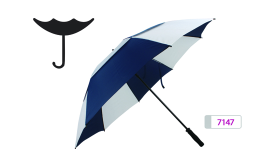 double canopy vented promotional golf umbrellas wholesale