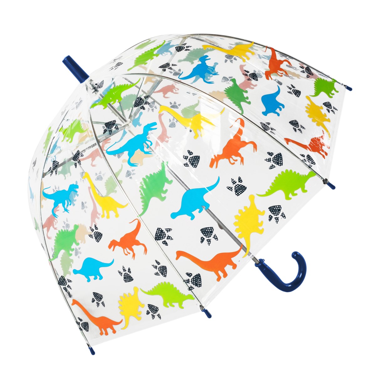 kids dinosaur clear dome umbrella wholesale