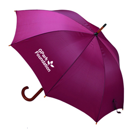 personalized umbrellas wooden handle