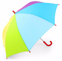 rainbow kid umbrellas