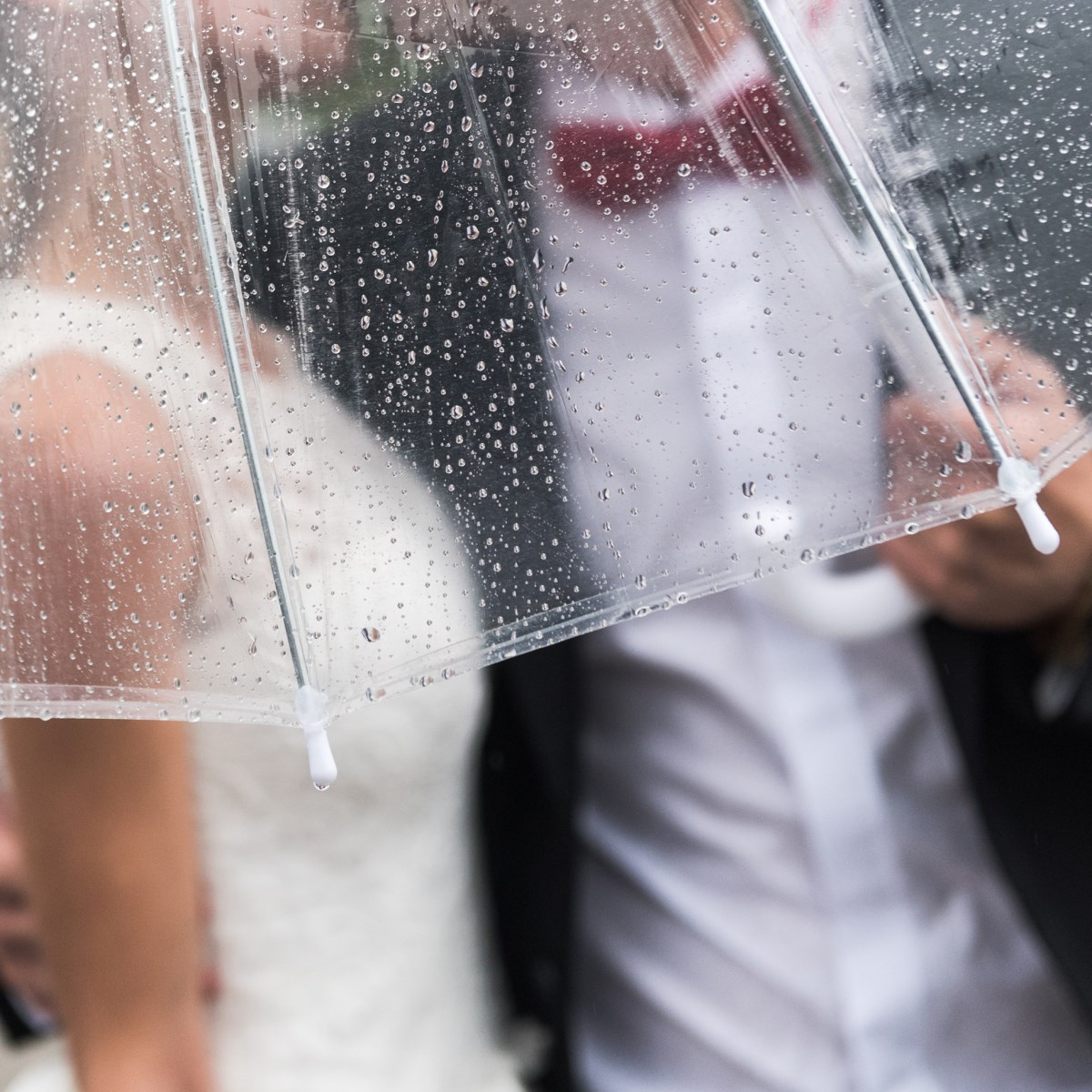 stick long clear umbrella in bulk for wedding