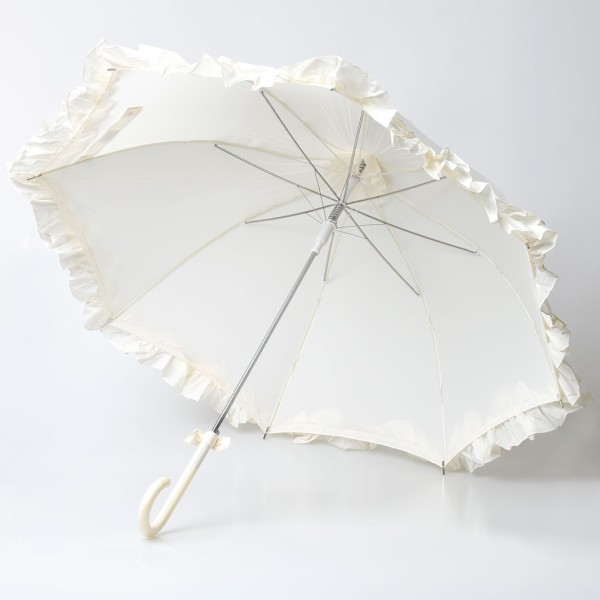 vintage white wedding umbrellas in bulk
