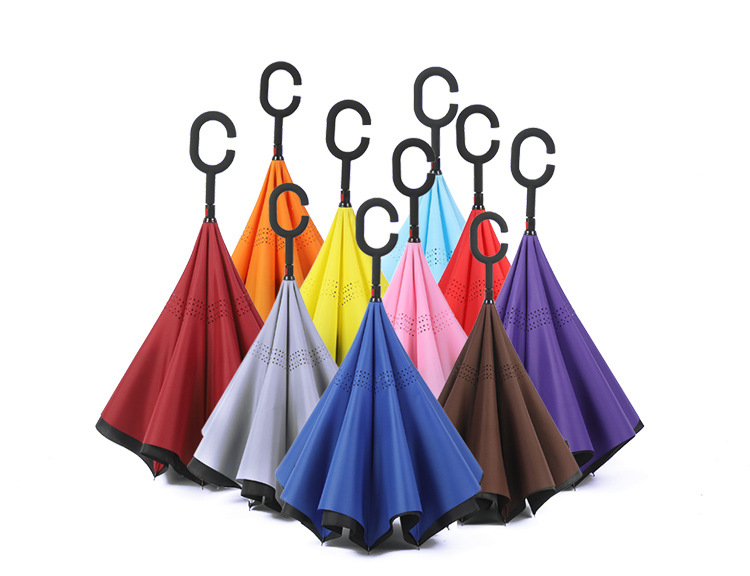 inverted umbrella solid color