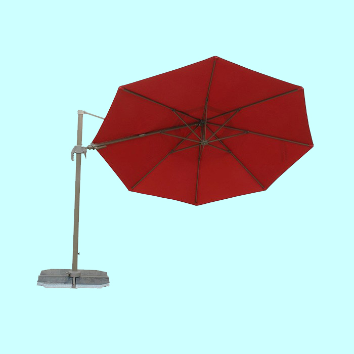 11 ft large cantilever patio umbrella with tilting