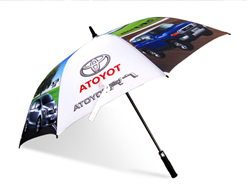 Custom printed umbrellas